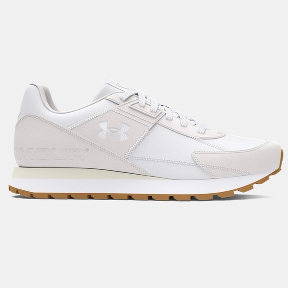 Women's Under Armour Essential Runner Shoes, Size 10 White NEW - Picture 1 of 7